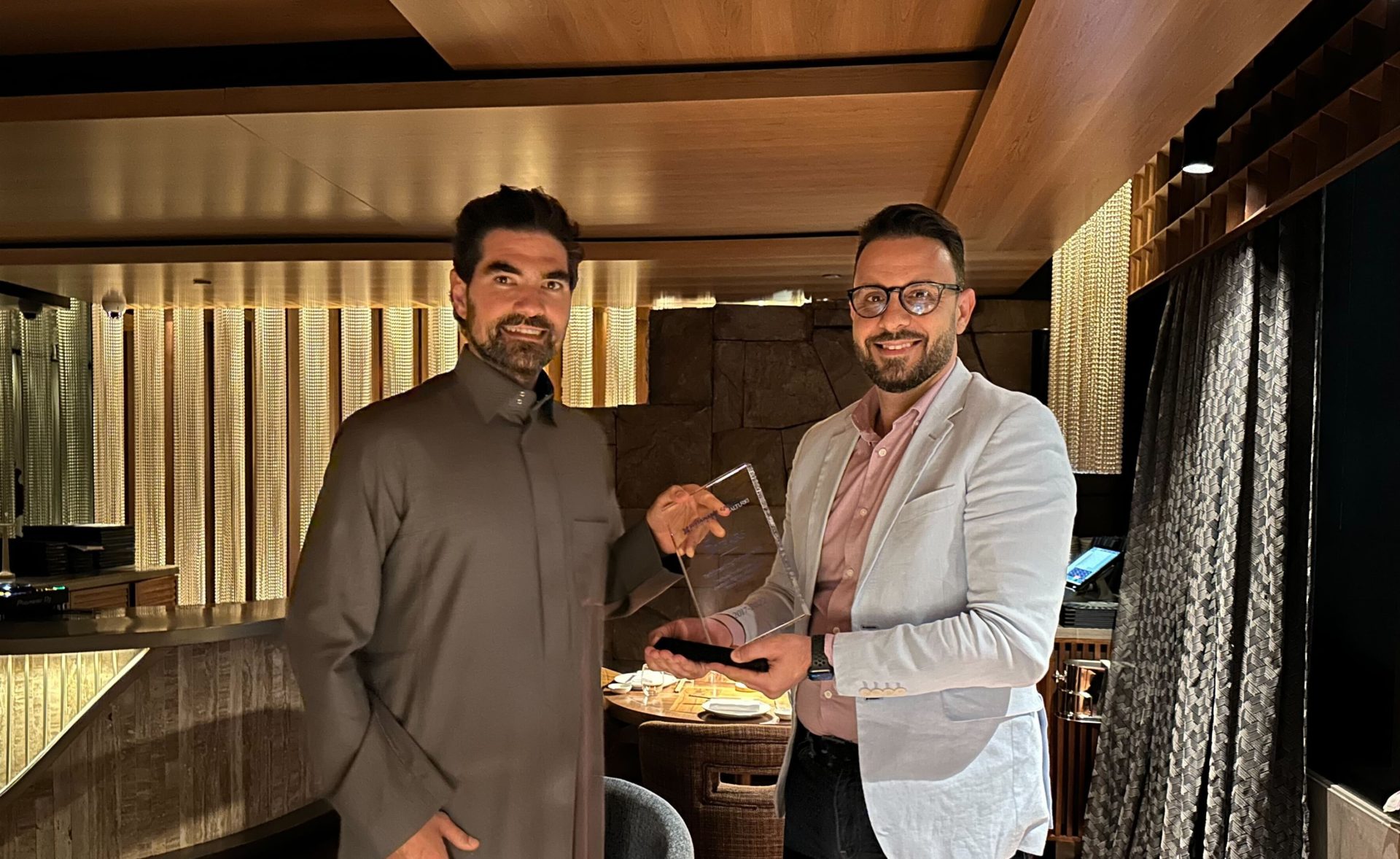 Rami Khalid Alturki, President & CEO of Alturki Holding and Monaem Ben Lellahom Group CEO / Founding Partner, Sustainable Squ